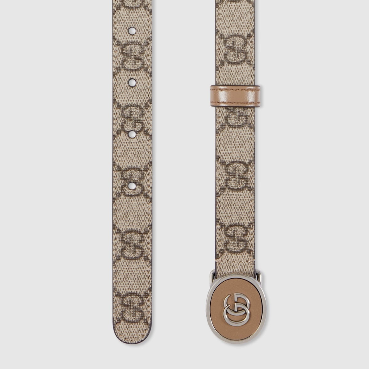 Gucci Petite GG Thin Belt - 2