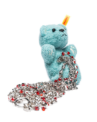 doublet Stuffed Bear Necklace Light Blue outlook
