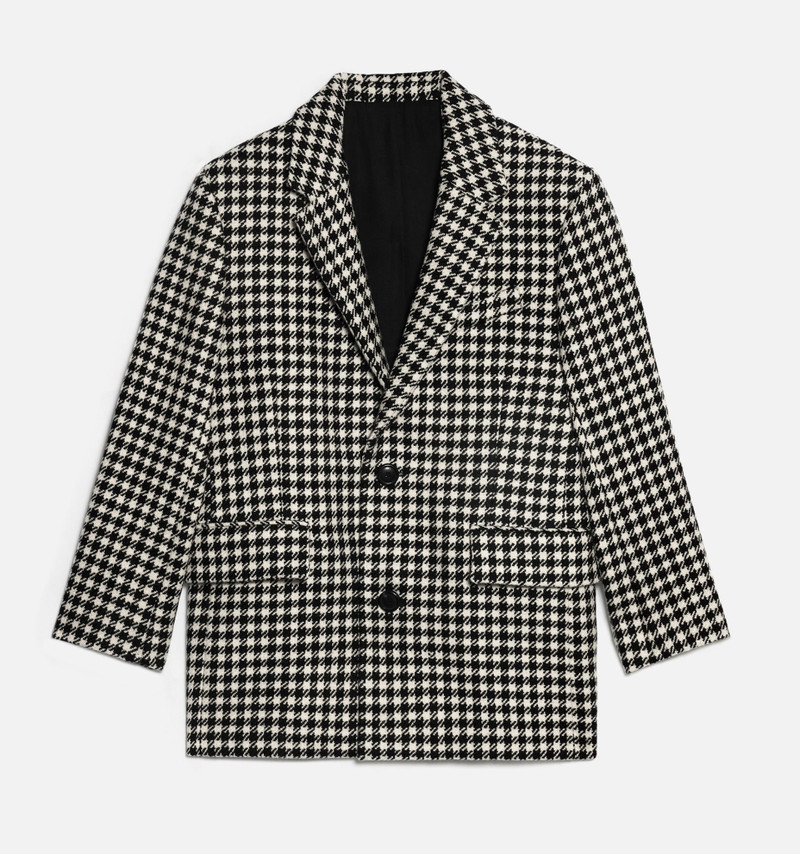 AMI Paris Short Structured Coat outlook