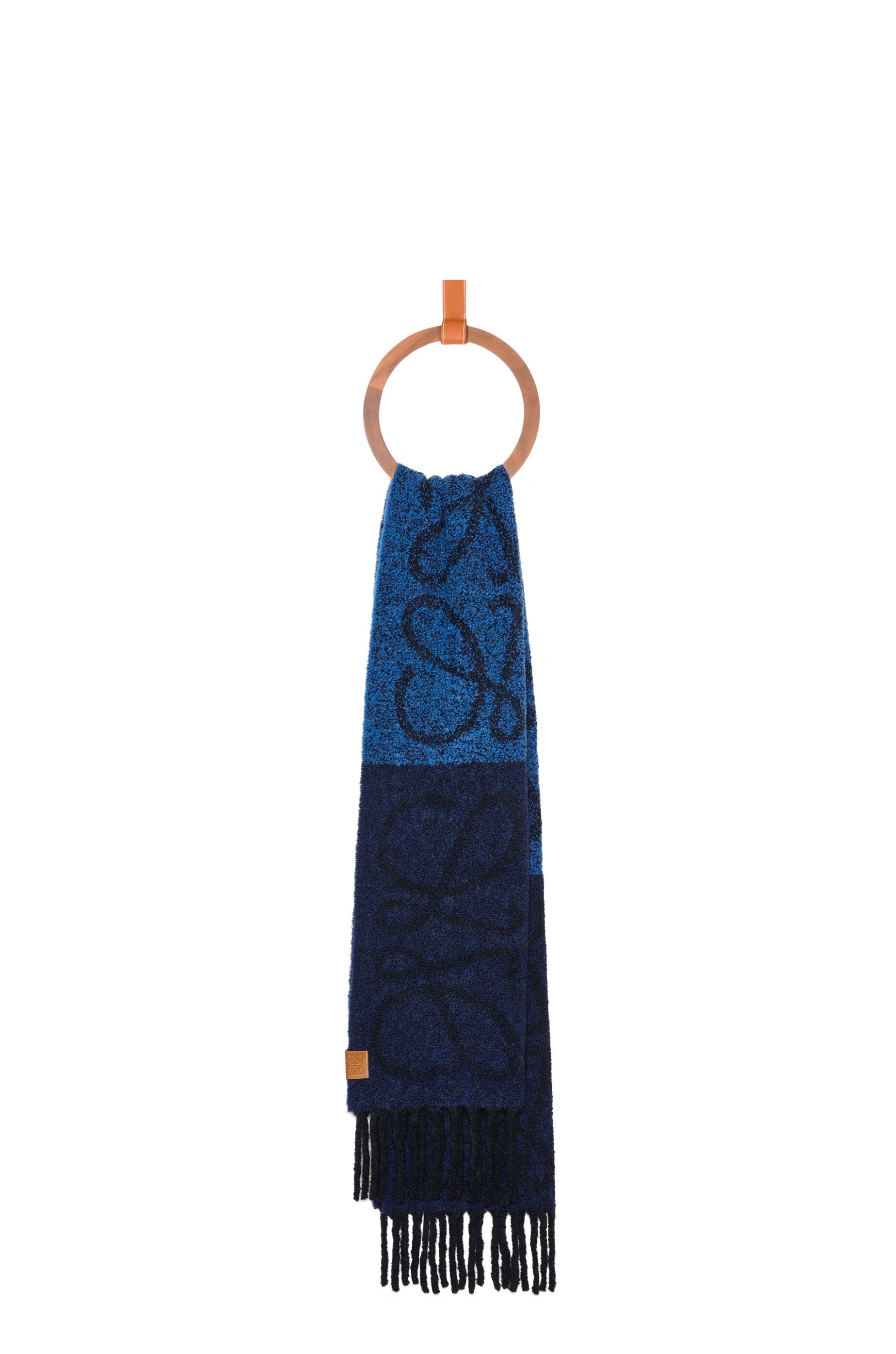 Anagram scarf in alpaca and wool - 3