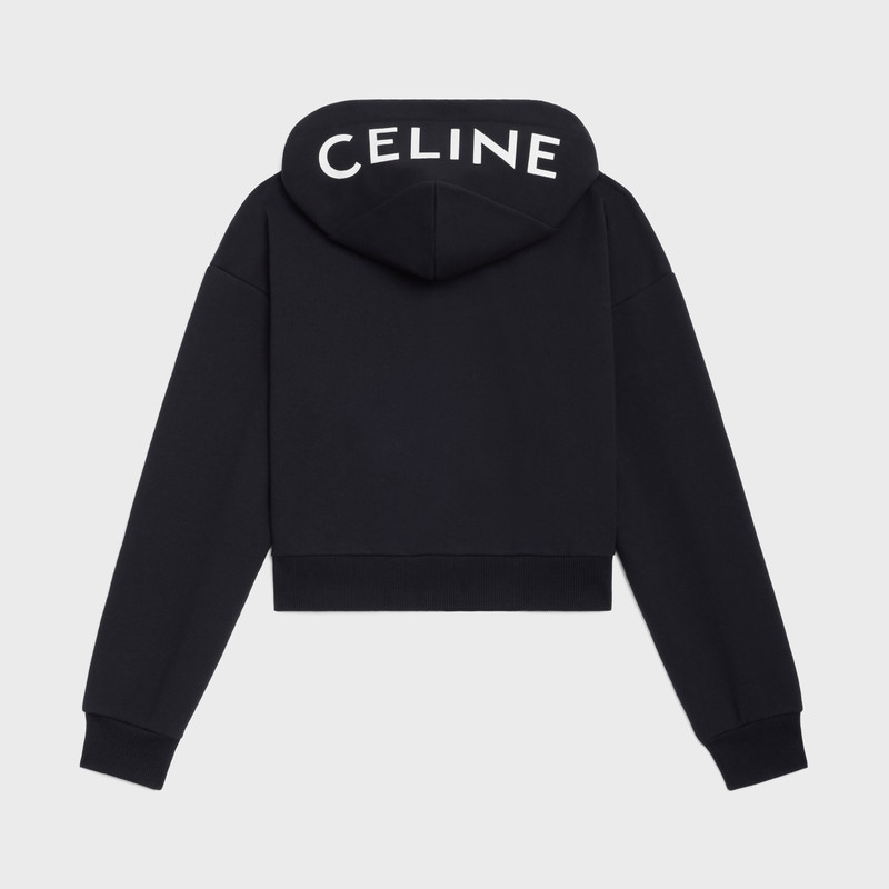 CELINE CROPPED CELINE SWEATSHIRT IN COTTON FLEECE outlook