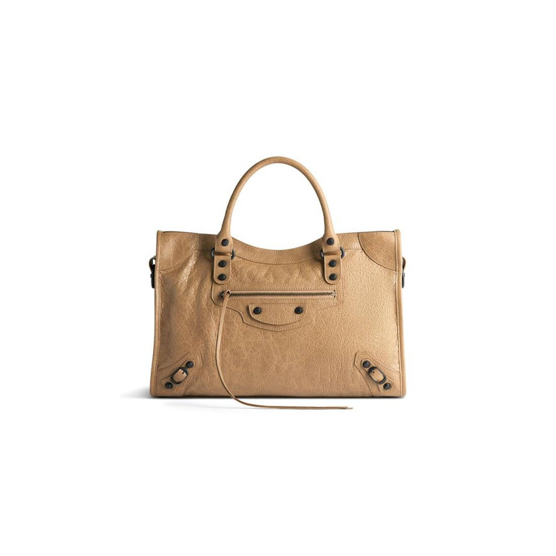 Women's Le City Medium Bag in Dark Beige 1