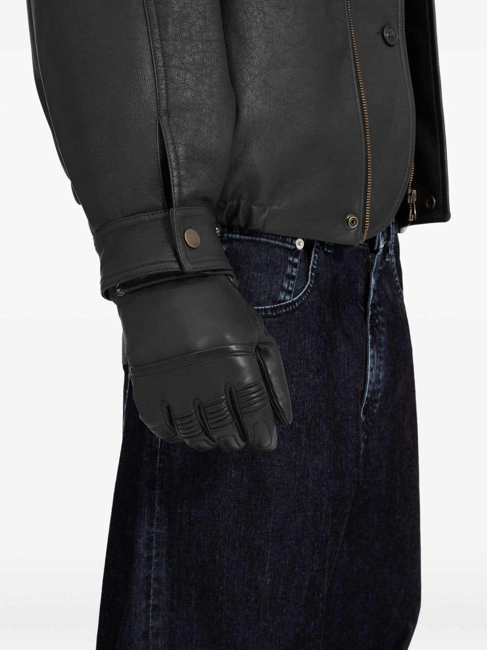 leather gloves - 2