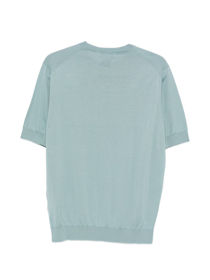 LARDINI crew-neck knitted T-shirt outlook