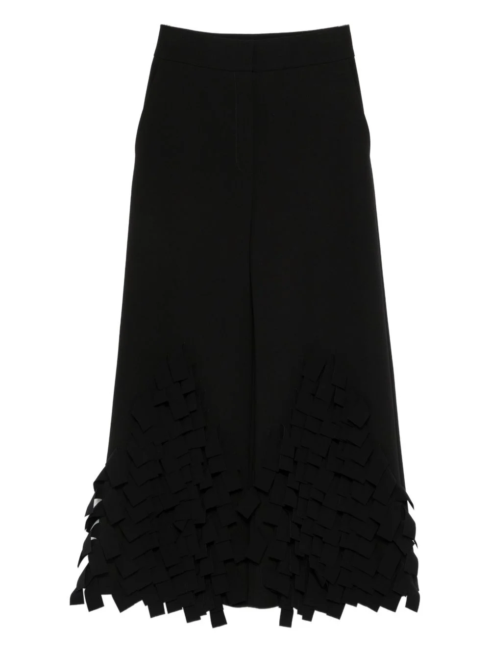 rectangle-detail trousers - 1