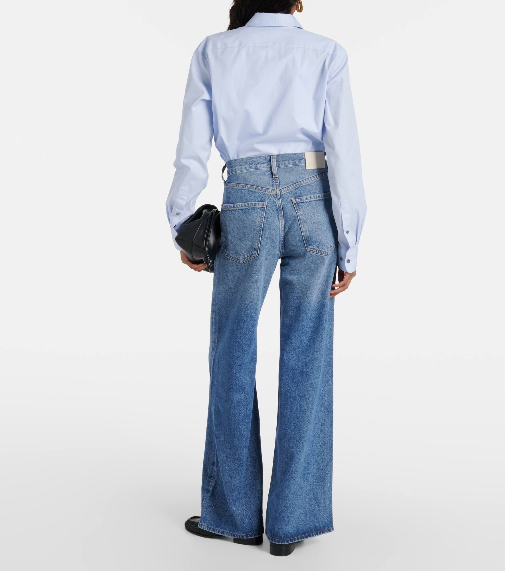 Paloma mid-rise wide-leg jeans - 3