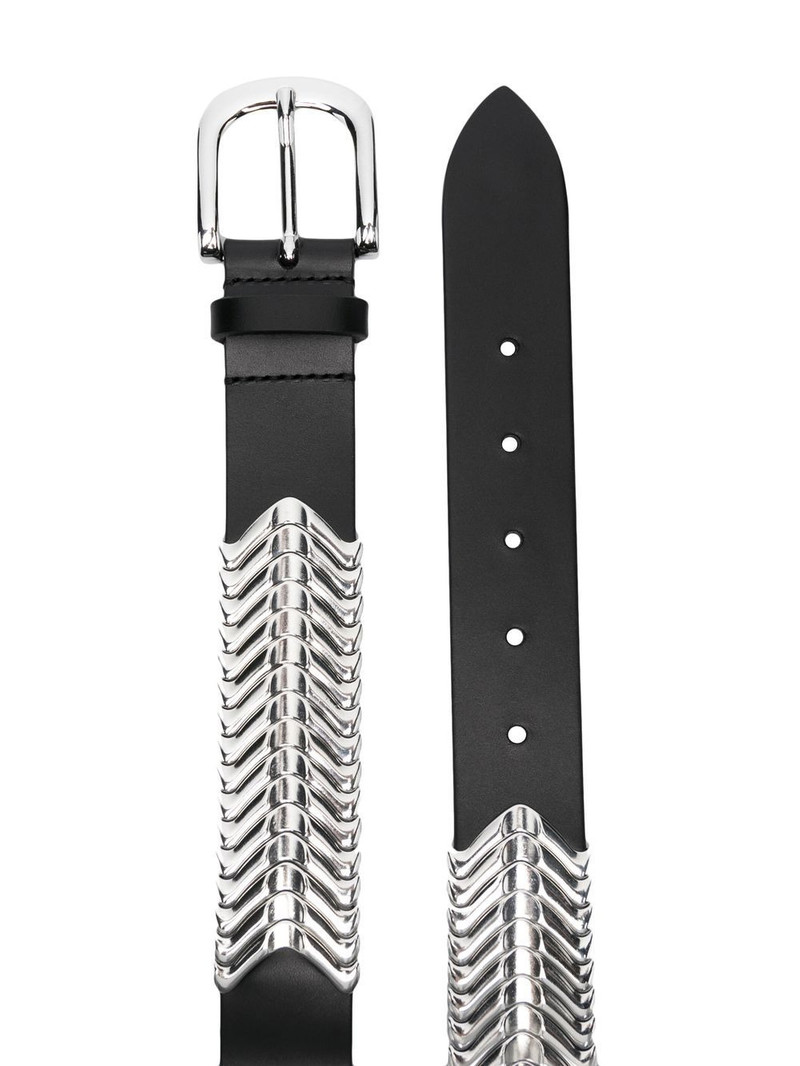 Isabel Marant chevron-detail belt outlook
