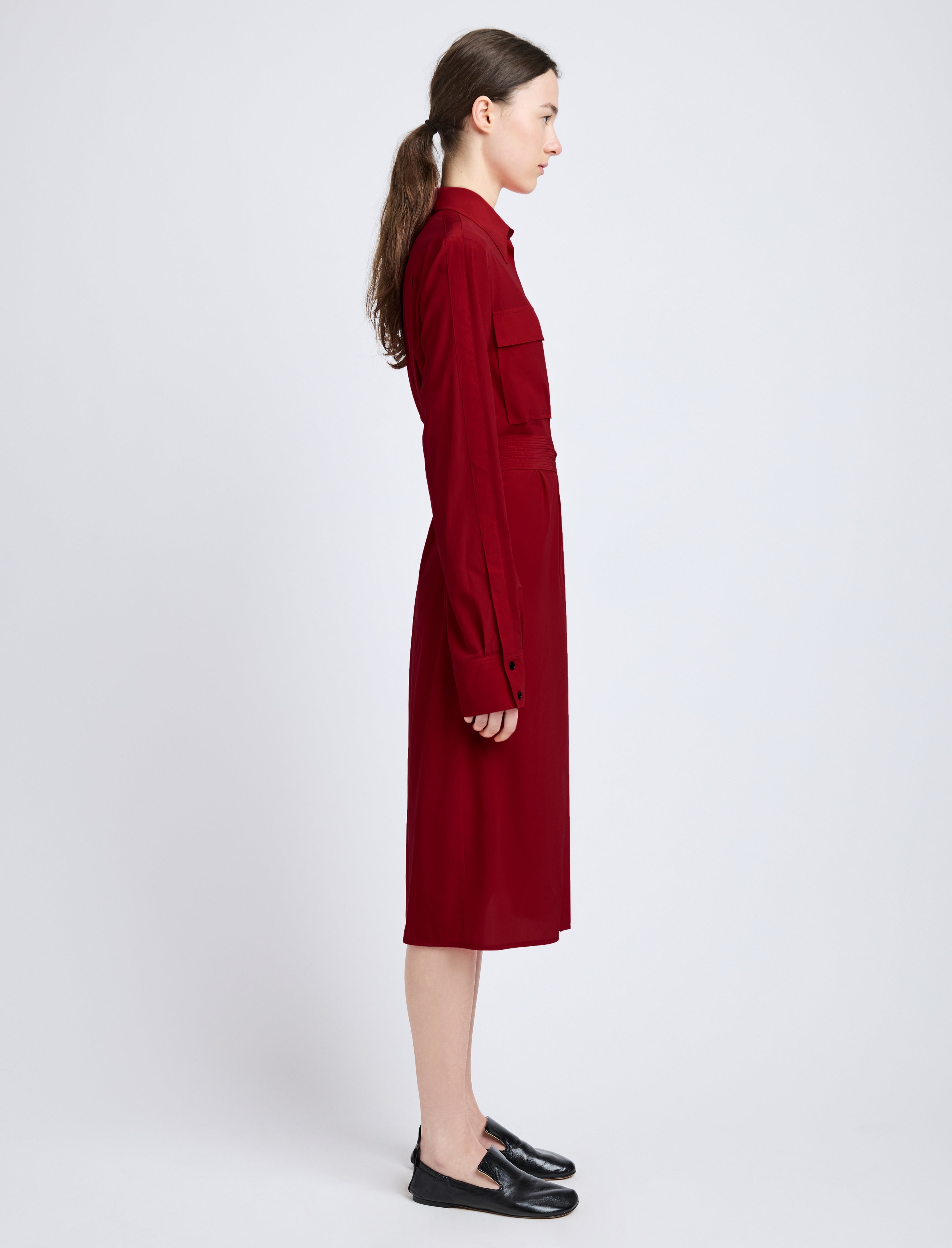 McKenna Dress in Stretch Silk Viscose - 3