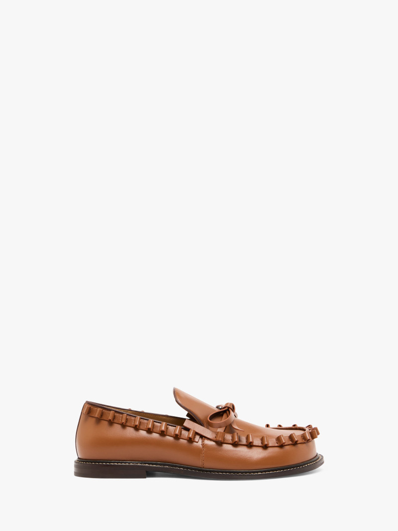 RUFFLE LEATHER MOCCASSIN 1