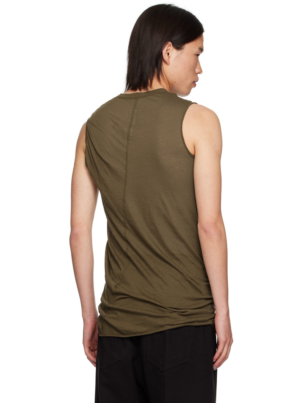 Khaki Porterville Basic Tank Top - 3