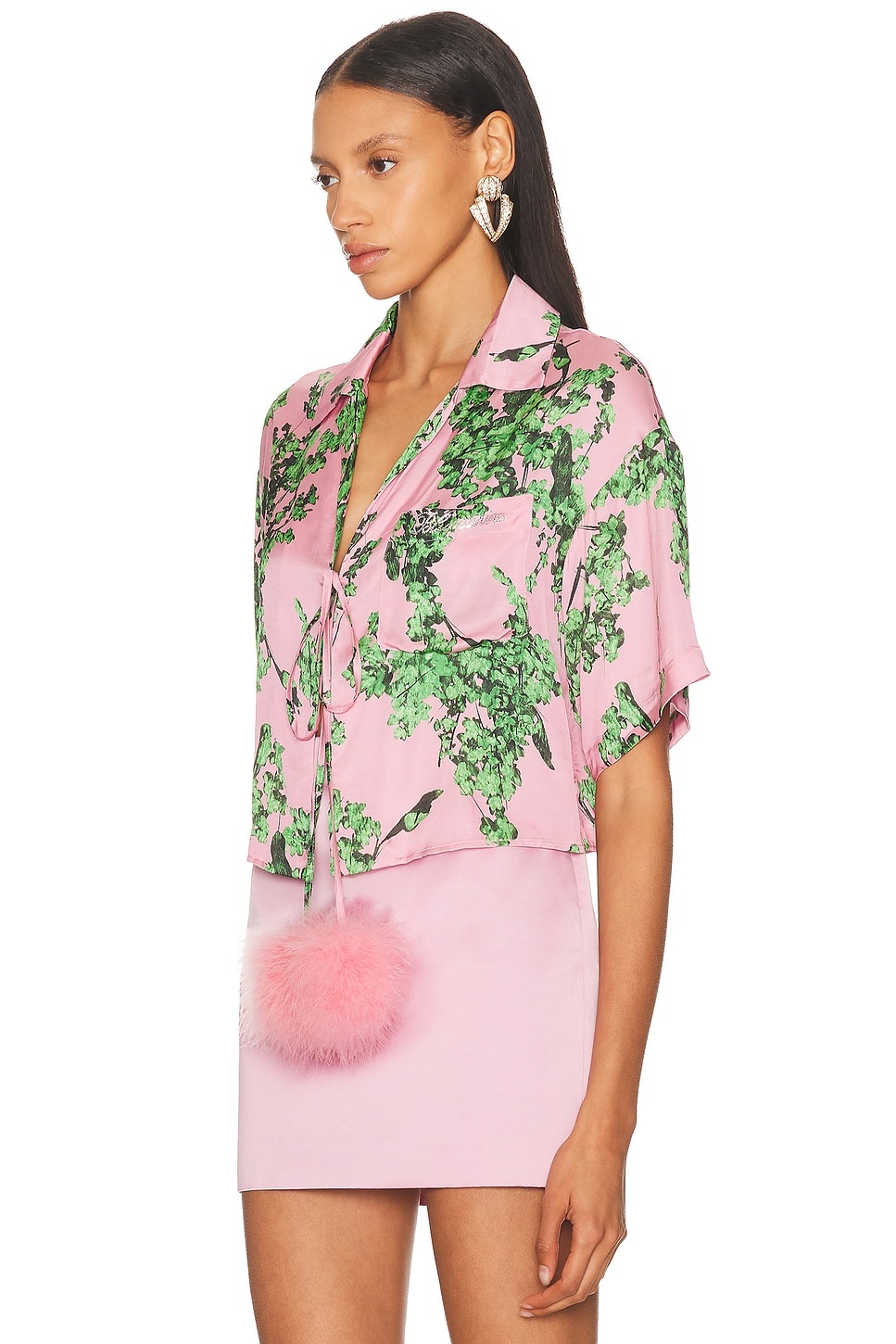 Short Sleeve Blouse - 2
