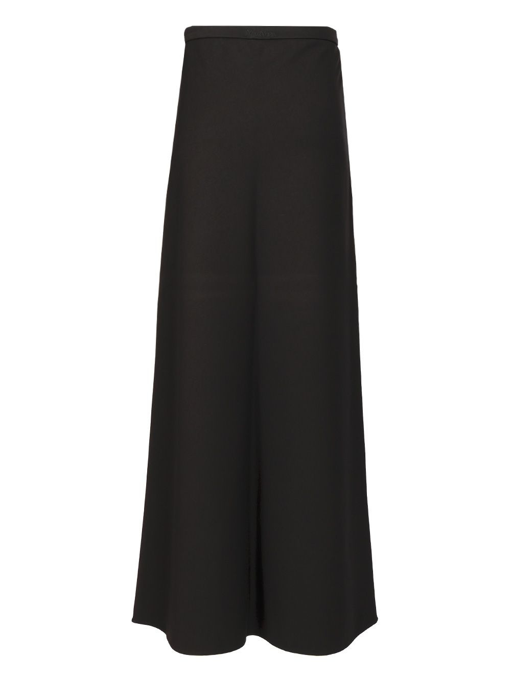 Long Viscose Skirt Skirts Black - 2