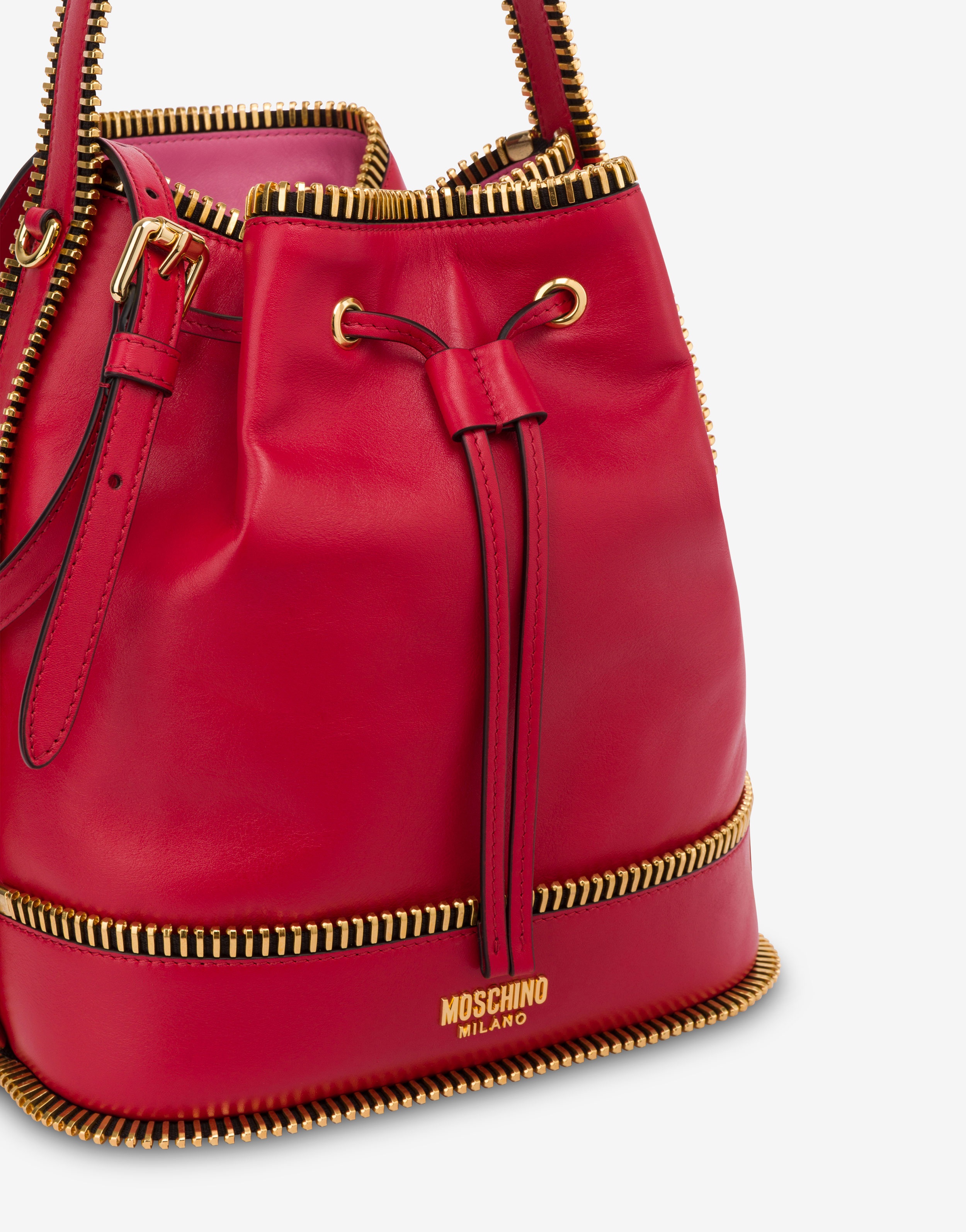 MOSCHINO RIDER BUCKET BAG - 4