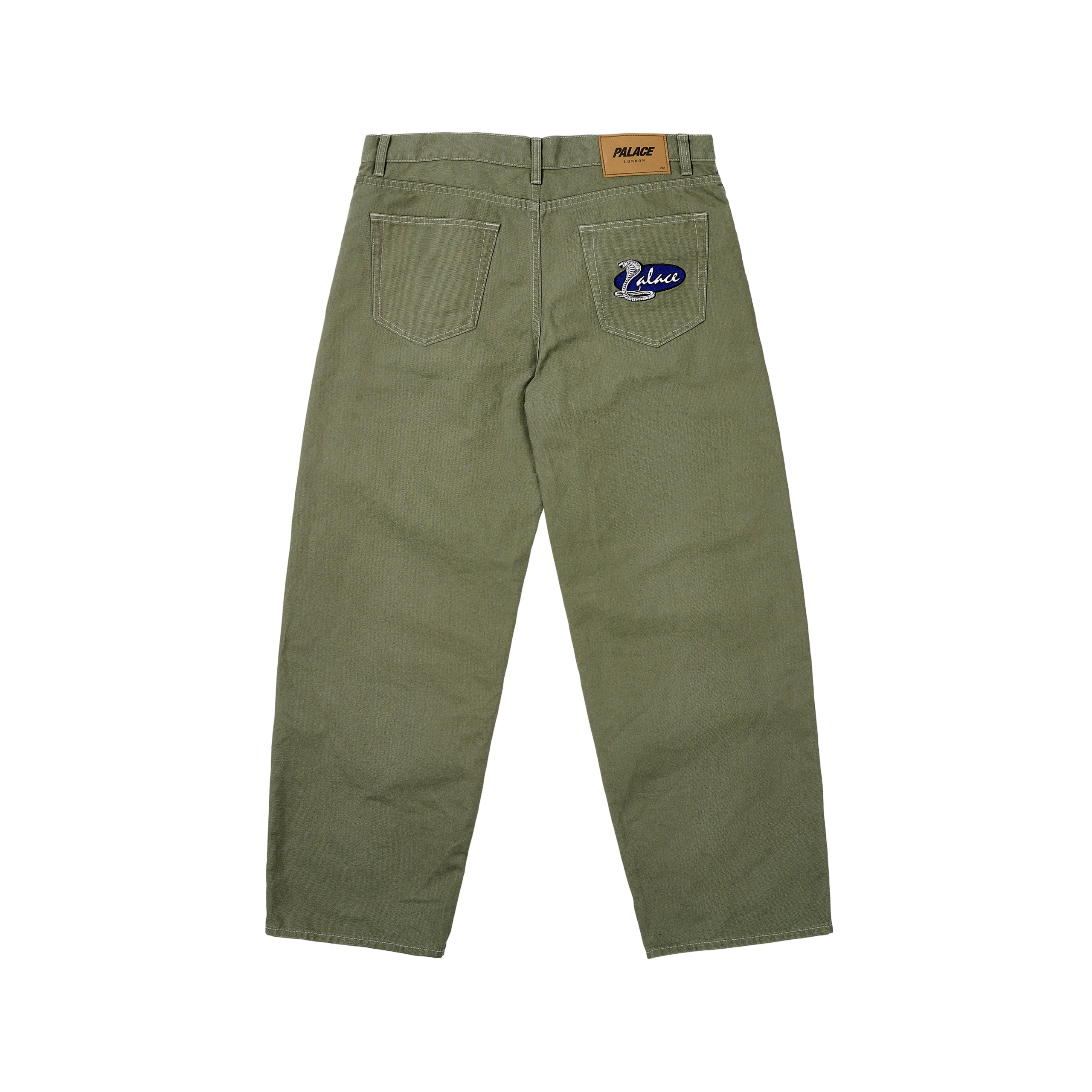 CANVAS COBRA P90 BAGGY JEAN THE DEEP GREEN - 1