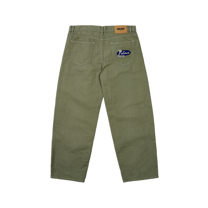 CANVAS COBRA P90 BAGGY JEAN THE DEEP GREEN 1