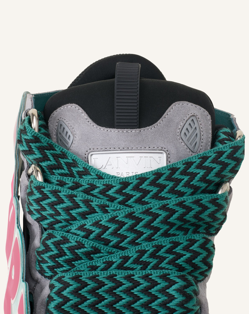 CURB PATCH SNEAKERS IN LEATHER 7