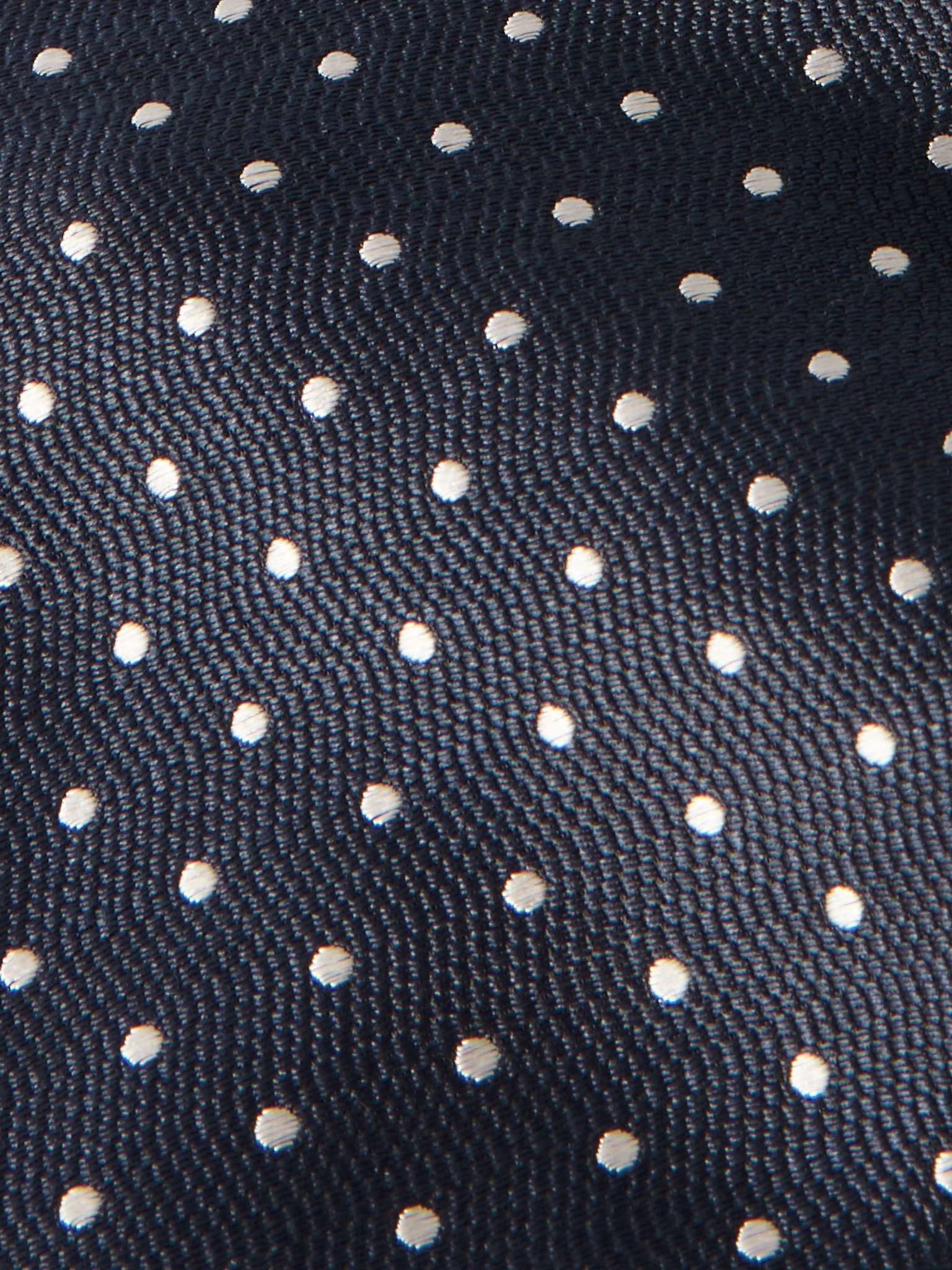 8cm Polka-Dot Silk Tie - 3