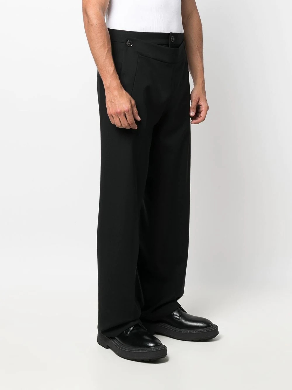 Sailor mid-rise slim-cut trousers - 3