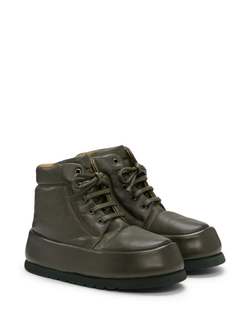 Marsèll lace-up leather boots outlook
