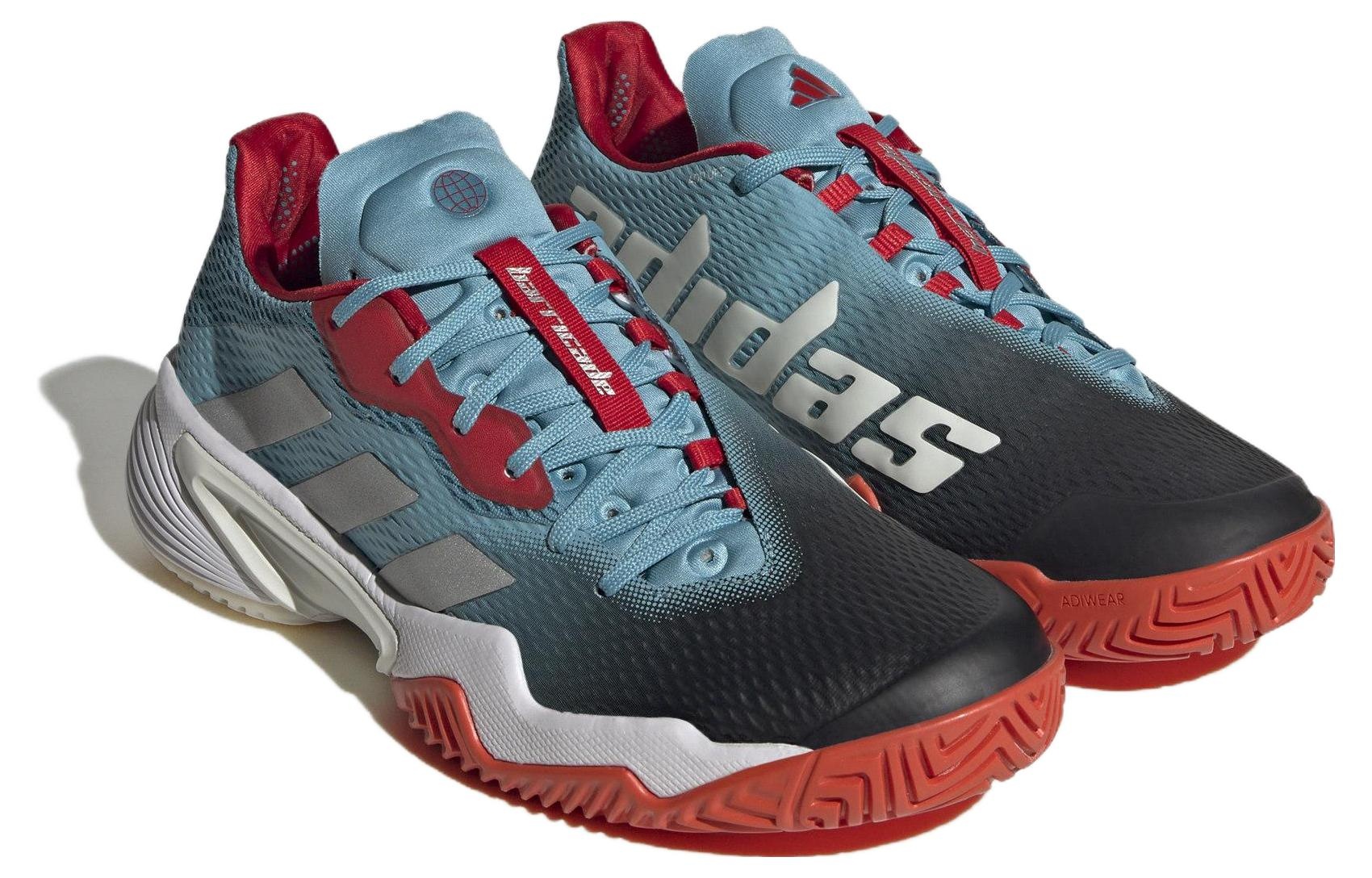 (WMNS) adidas Barricade 'Blue Red' HP7415 - 3