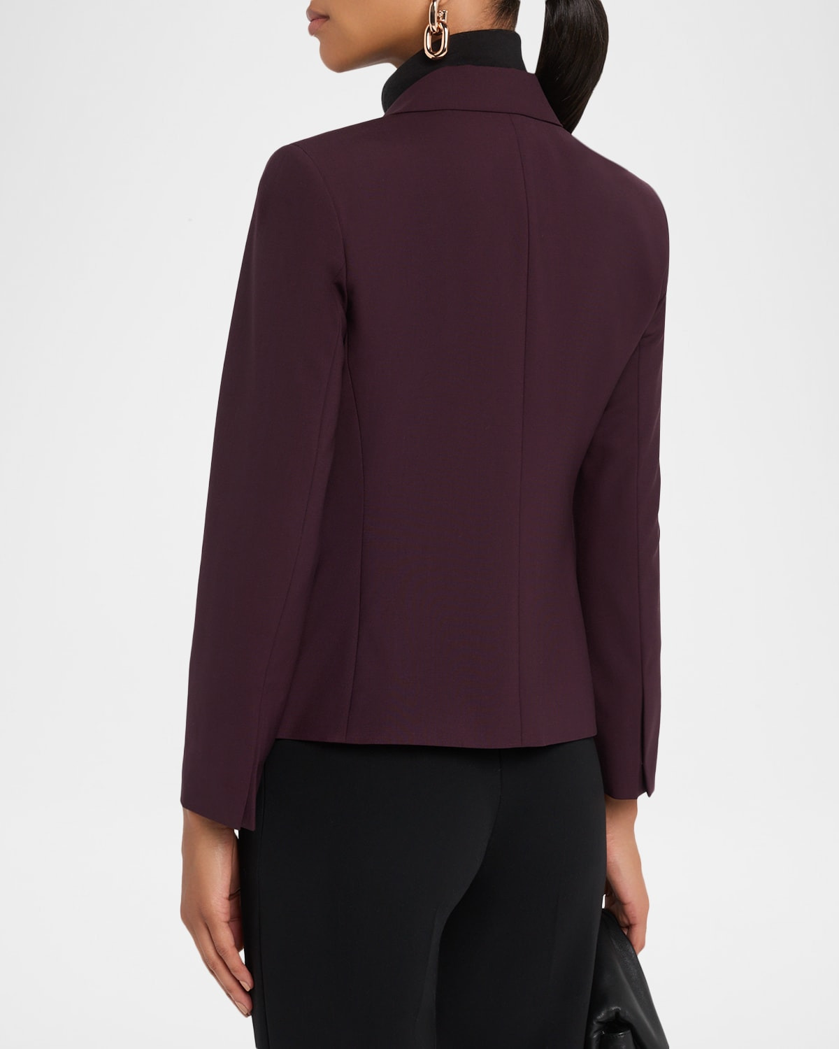 Slim One-Button Jacket - 3