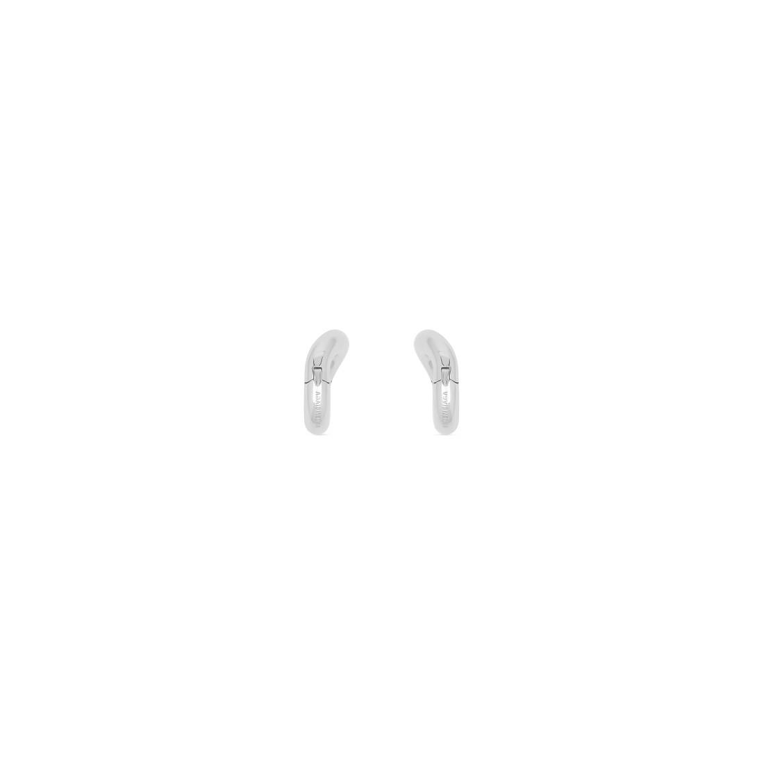 Women's Loop Xxs Earrings in Silver - 3