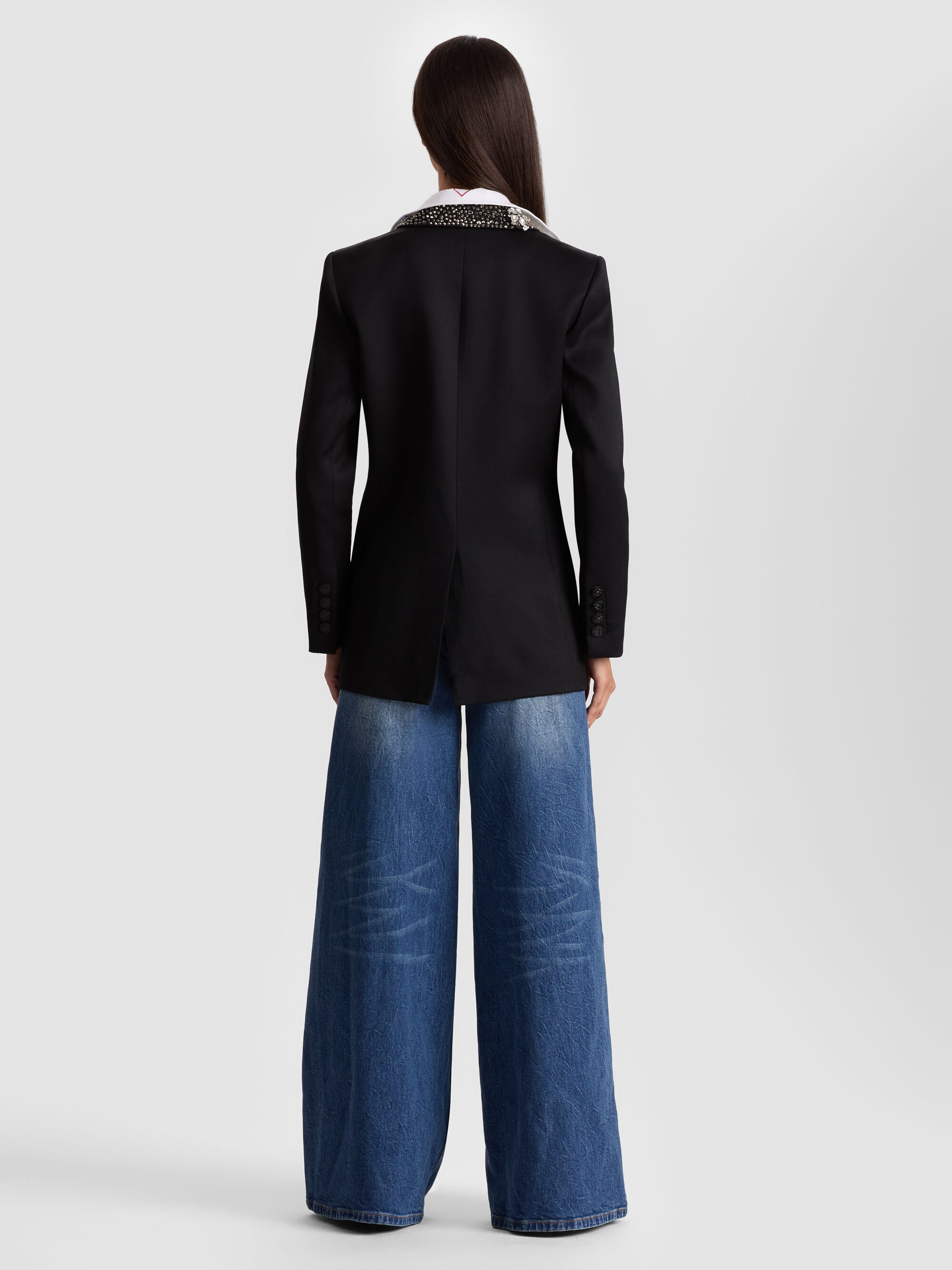 ELNA EMBELLISHED BLAZER - 5