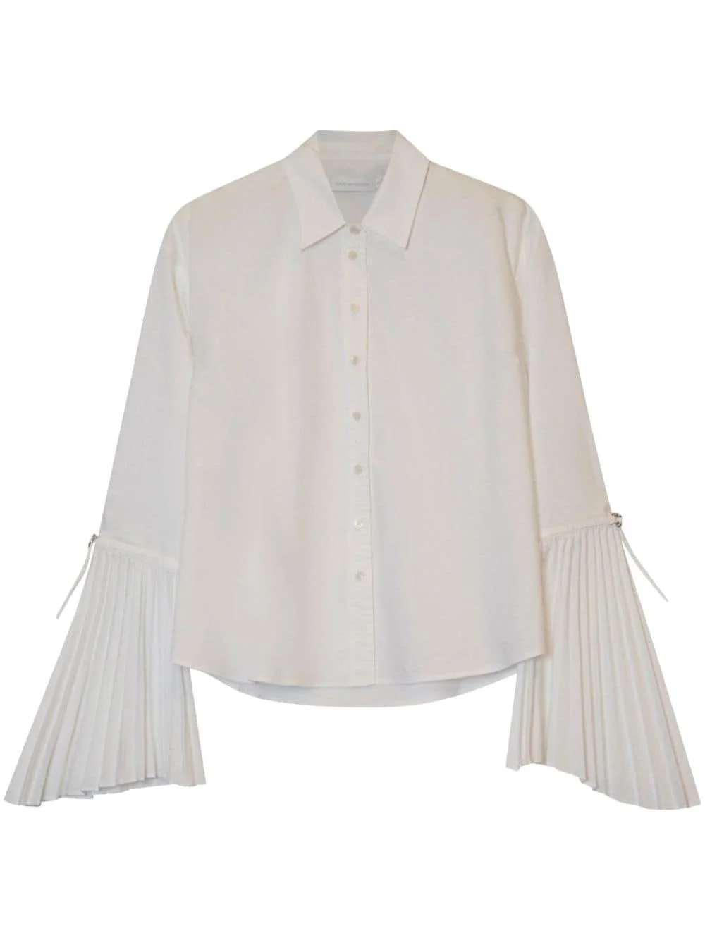 Jordy pleat-detailing shirt - 1