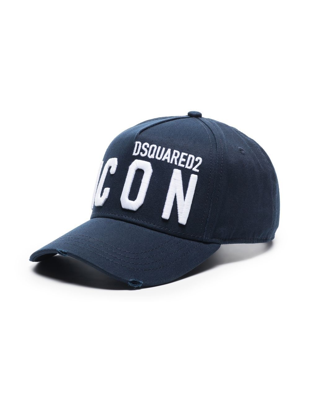 embroidered-logo baseball cap - 3