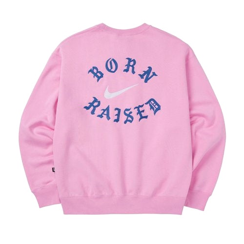 Nike SB Born X Raised Crewneck Sweatshirt 'Pink' DX4270-629 - 2
