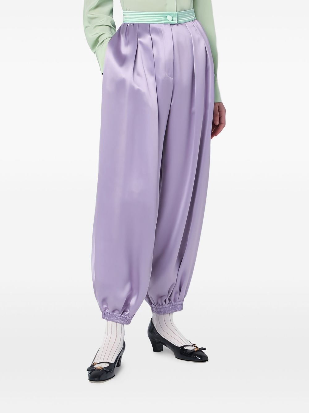 silk trousers - 4
