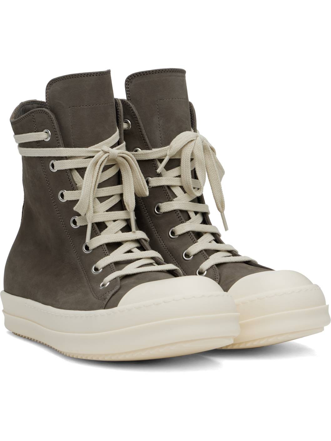 Gray Hollywood Nubuck Sneakers - 4