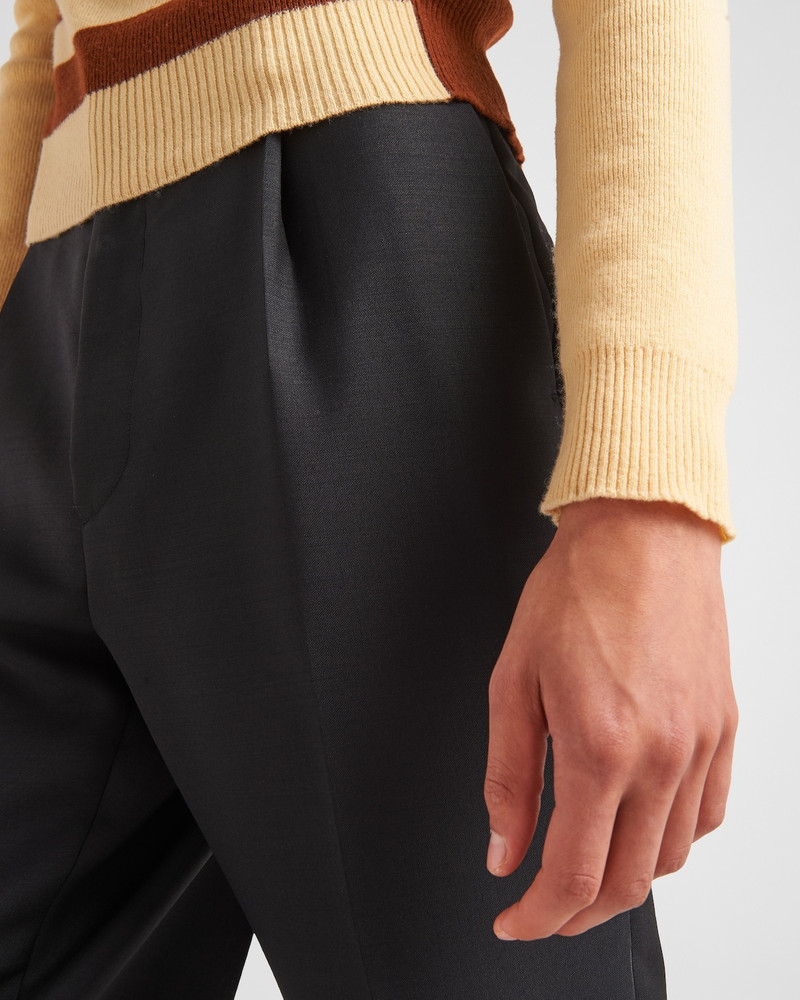 Mohair wool pants 3
