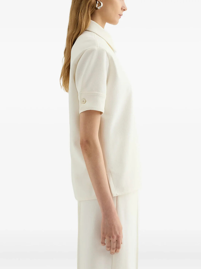 Jil Sander Polo Short Sleeve Technical Compact outlook