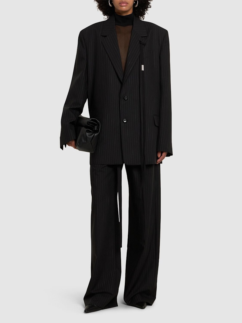 Lizzie tailored pinstripe blazer - 2