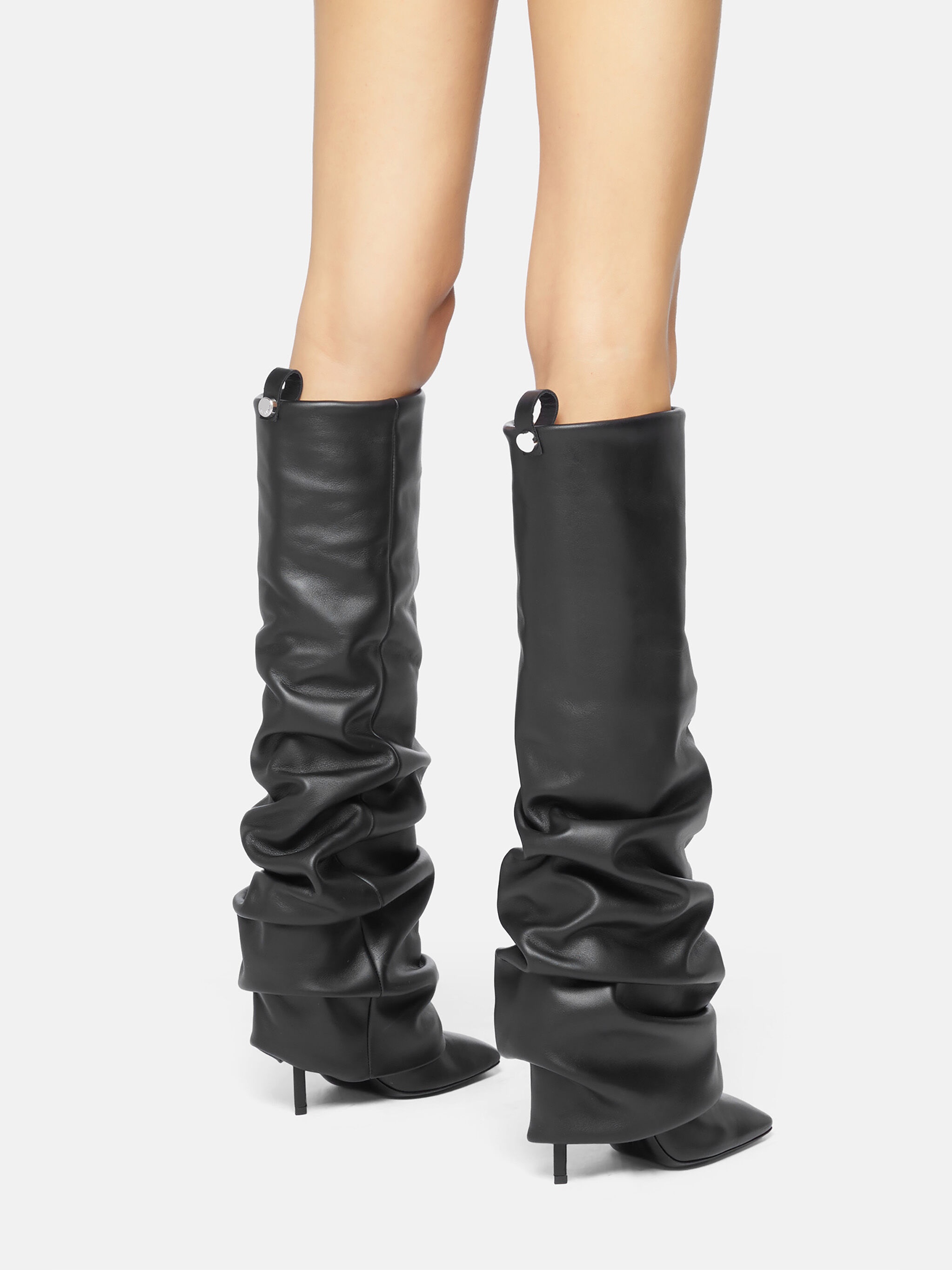 ''REA'' BLACK TUBE BOOT - 3