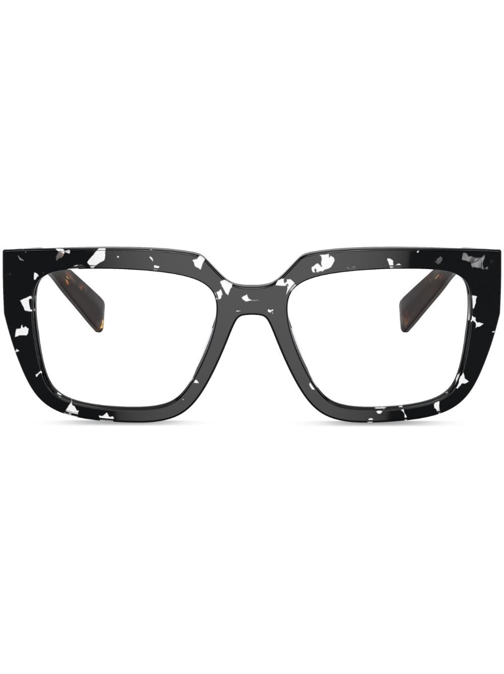 tortoiseshell cat-eye frame glasses - 1