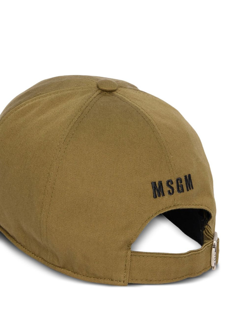 MSGM detail-embroidery baseball cap outlook