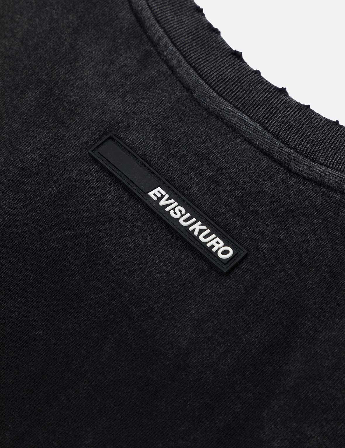 Logo Embroidery Regular Fit Acid-Wash T-Shirt - 6