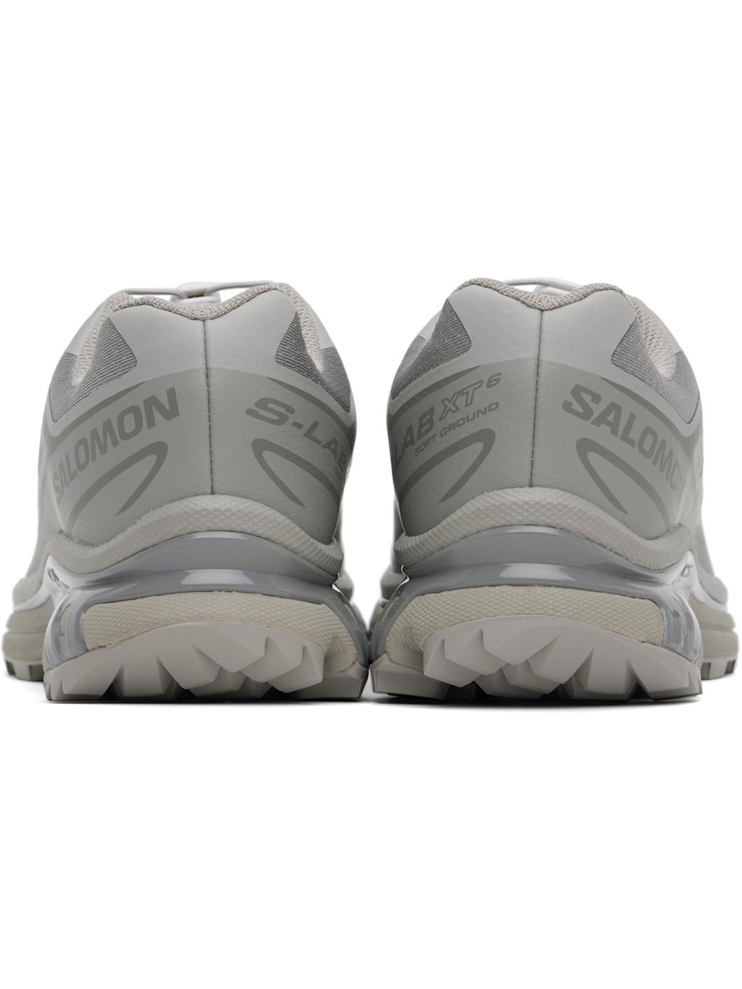 Gray XT-6 Sneakers - 2