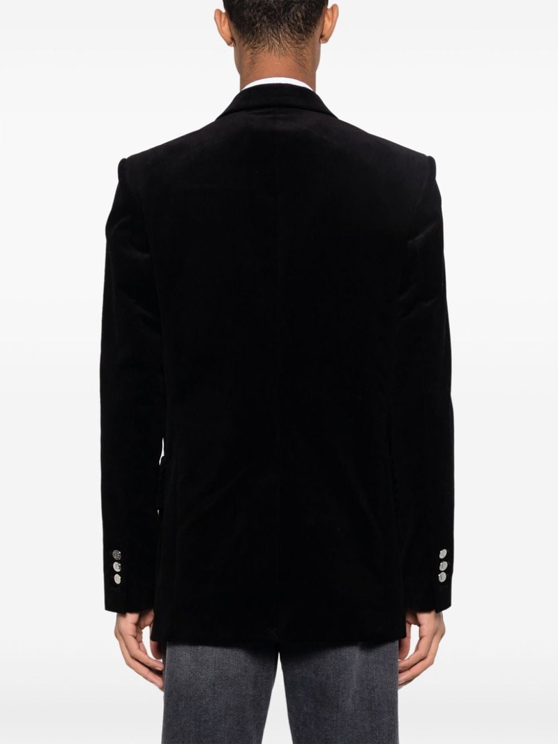 double-breasted corduroy blazer 4