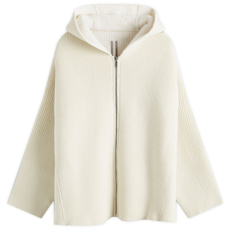 Rick Owens Zipped Hoodie 1