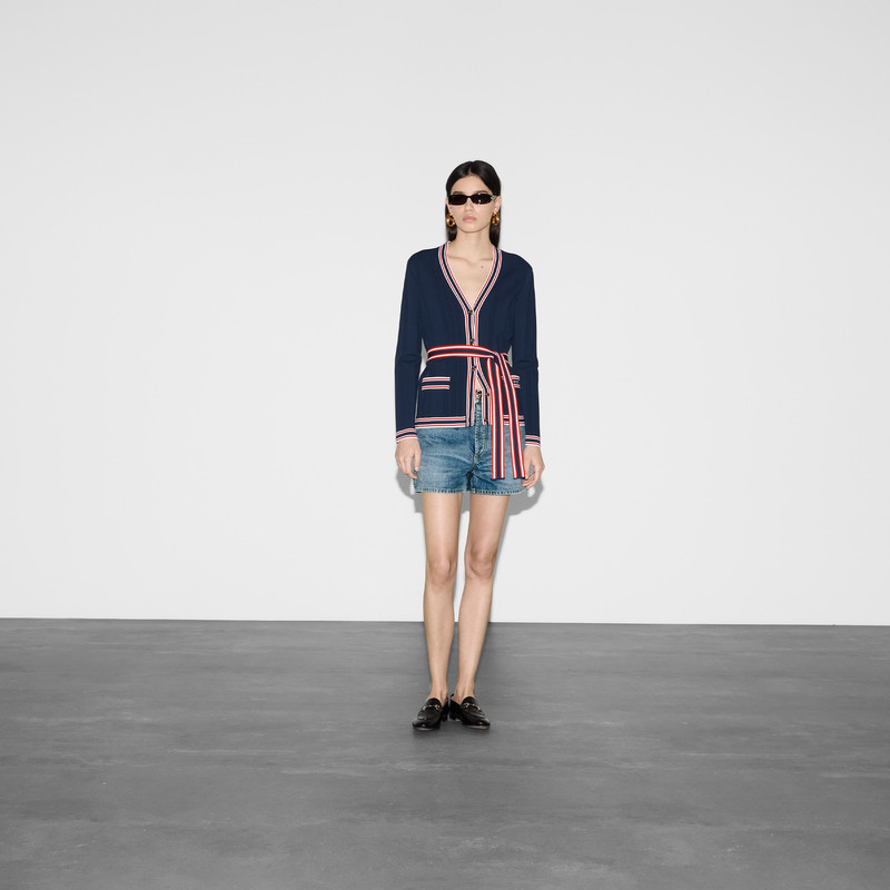 GUCCI Stretch viscose cardigan outlook