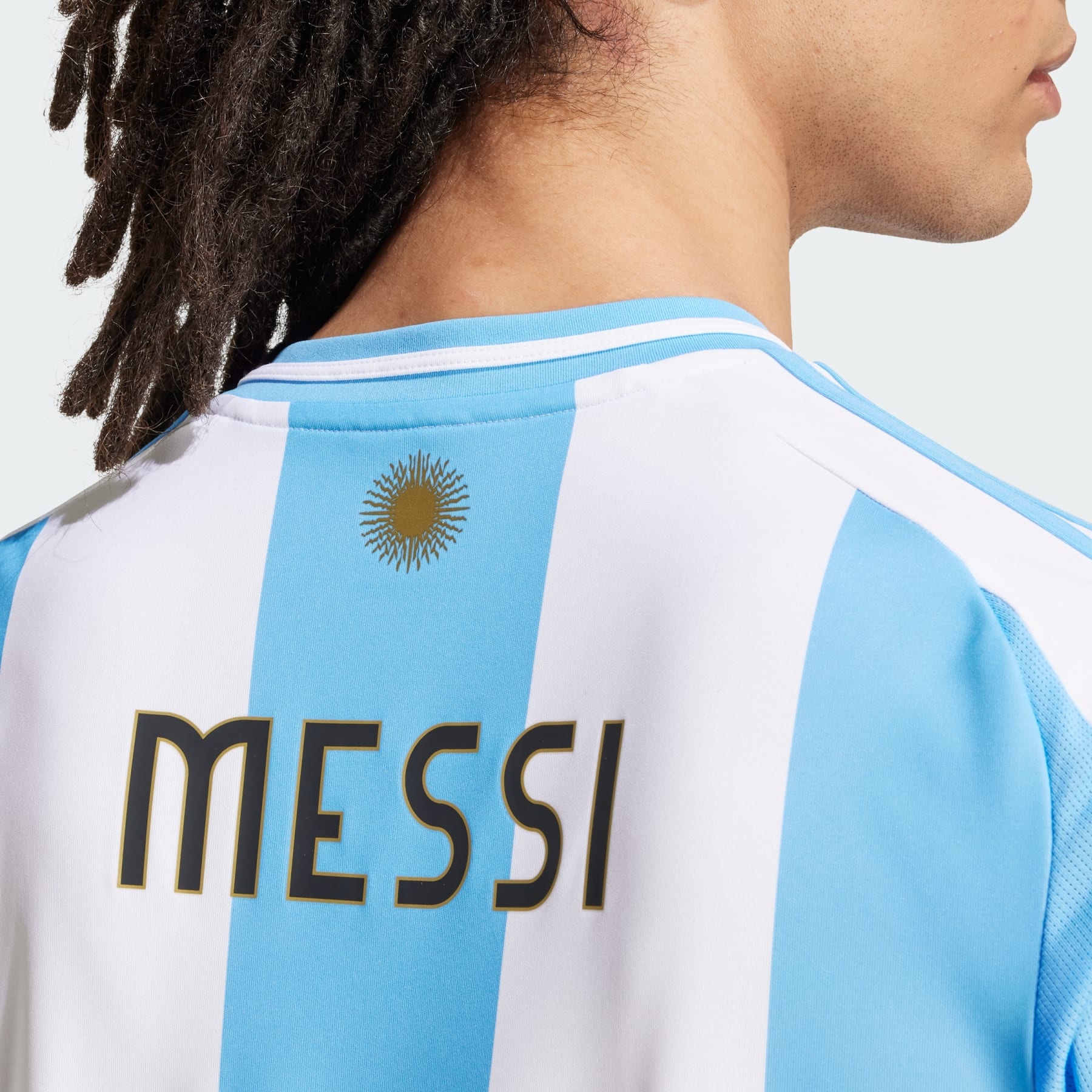 Argentina 24 Messi Home Jersey - 6
