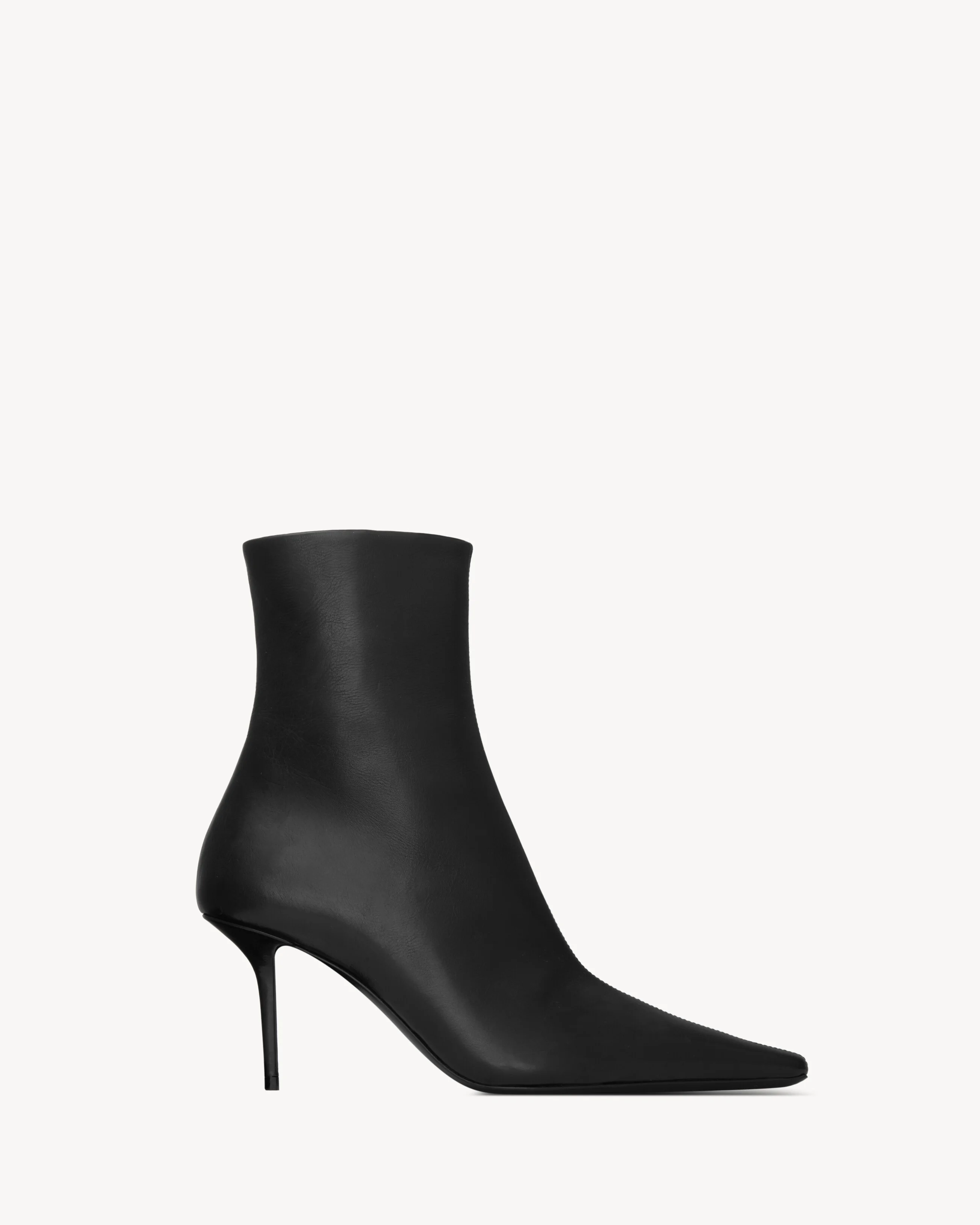 ASHLEY BOOTIES IN SMOOTH LEATHER - 1
