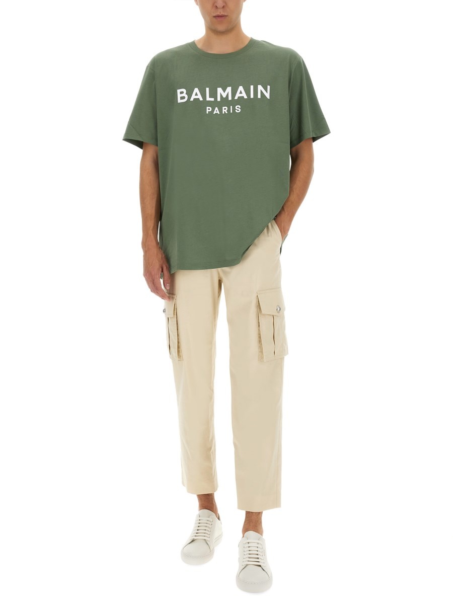 COTTON CARGO PANTS - 2