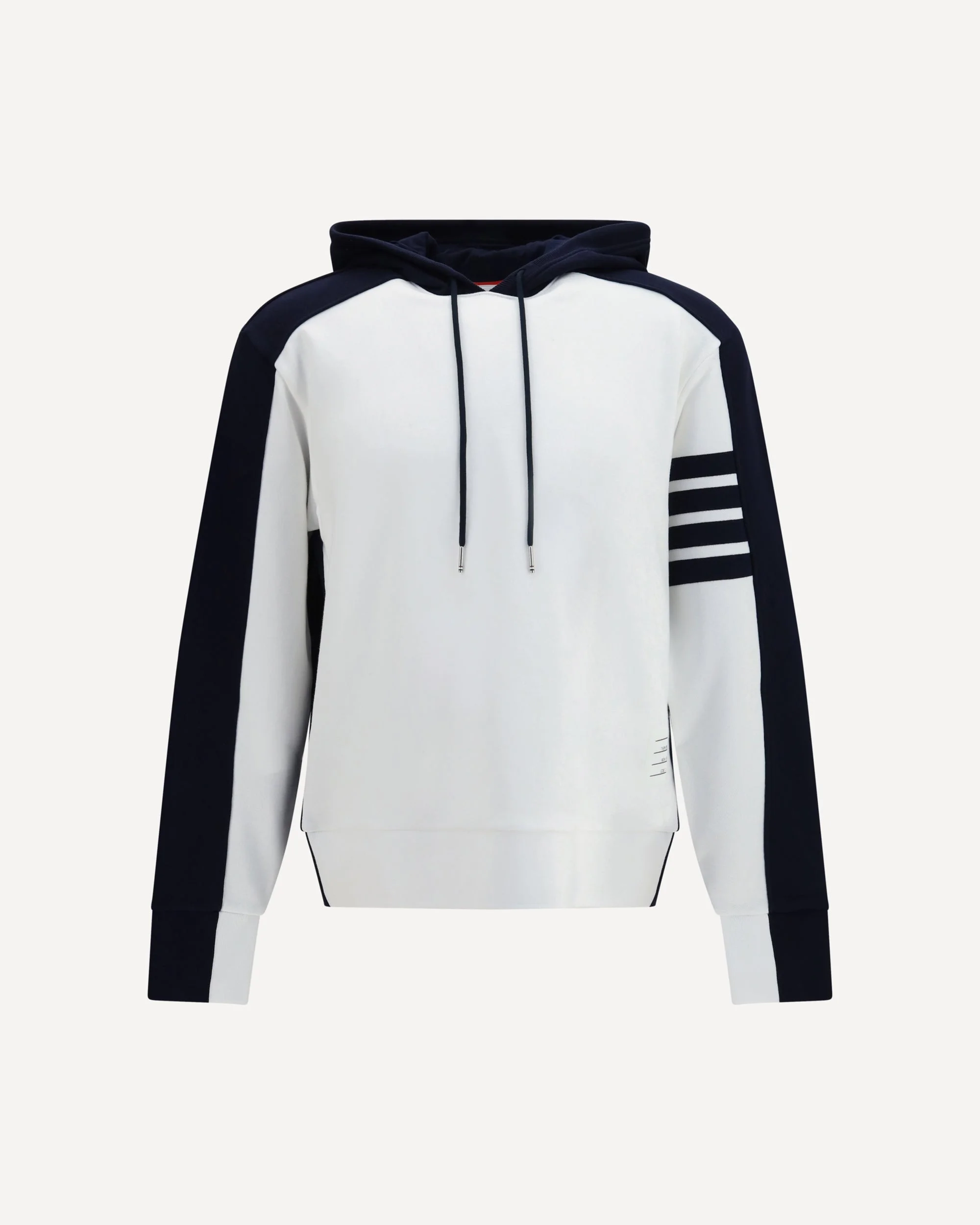 Loopback Colorblock Hooded Sweatshirt - 1