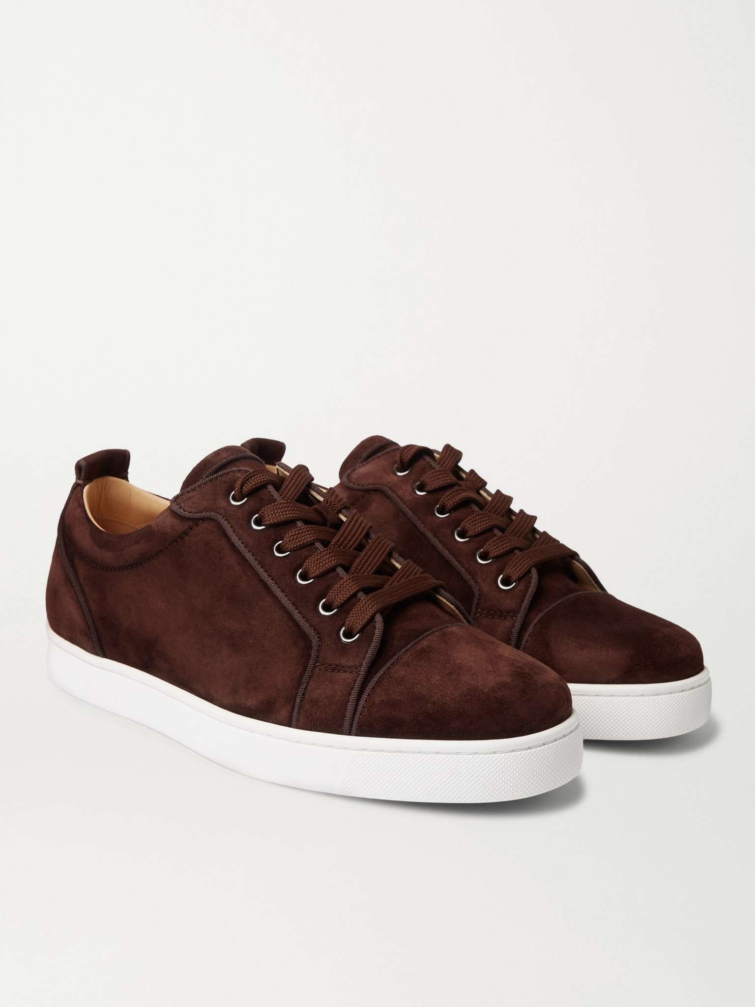 Louis Junior Orlato Grosgrain-Trimmed Suede Sneakers - 2