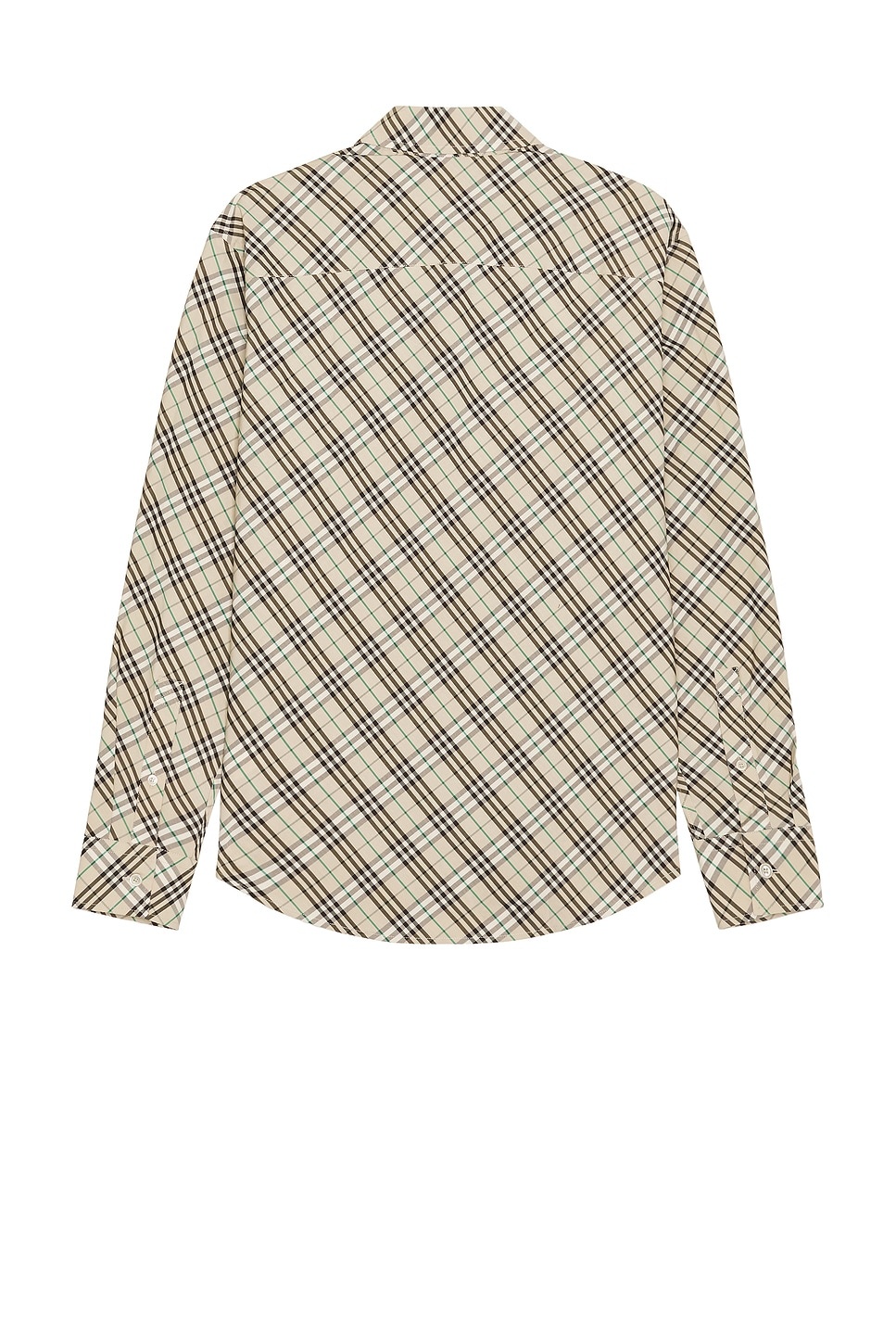 Burberry Long Sleeve Check Shirt | forward | REVERSIBLE