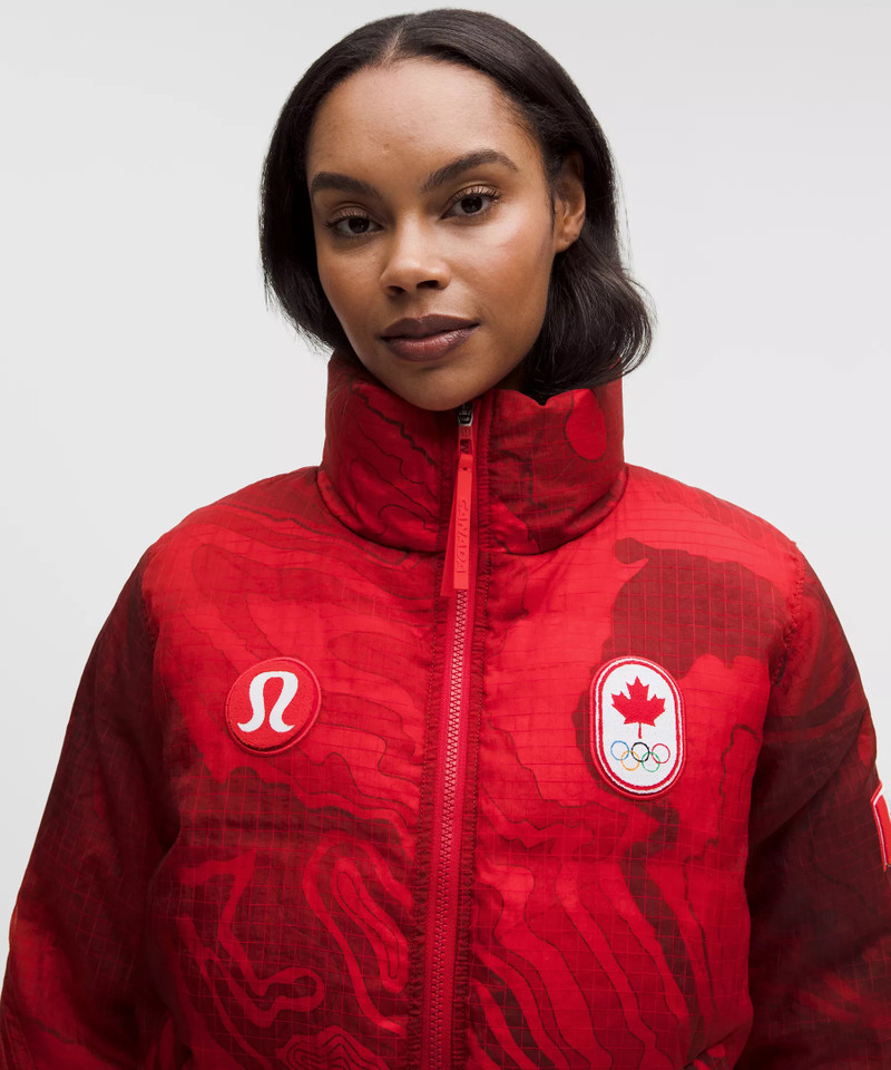 Team Canada Women's Wunder Puff Translucent 600-Down-Fill Jacket *COC Logo 4